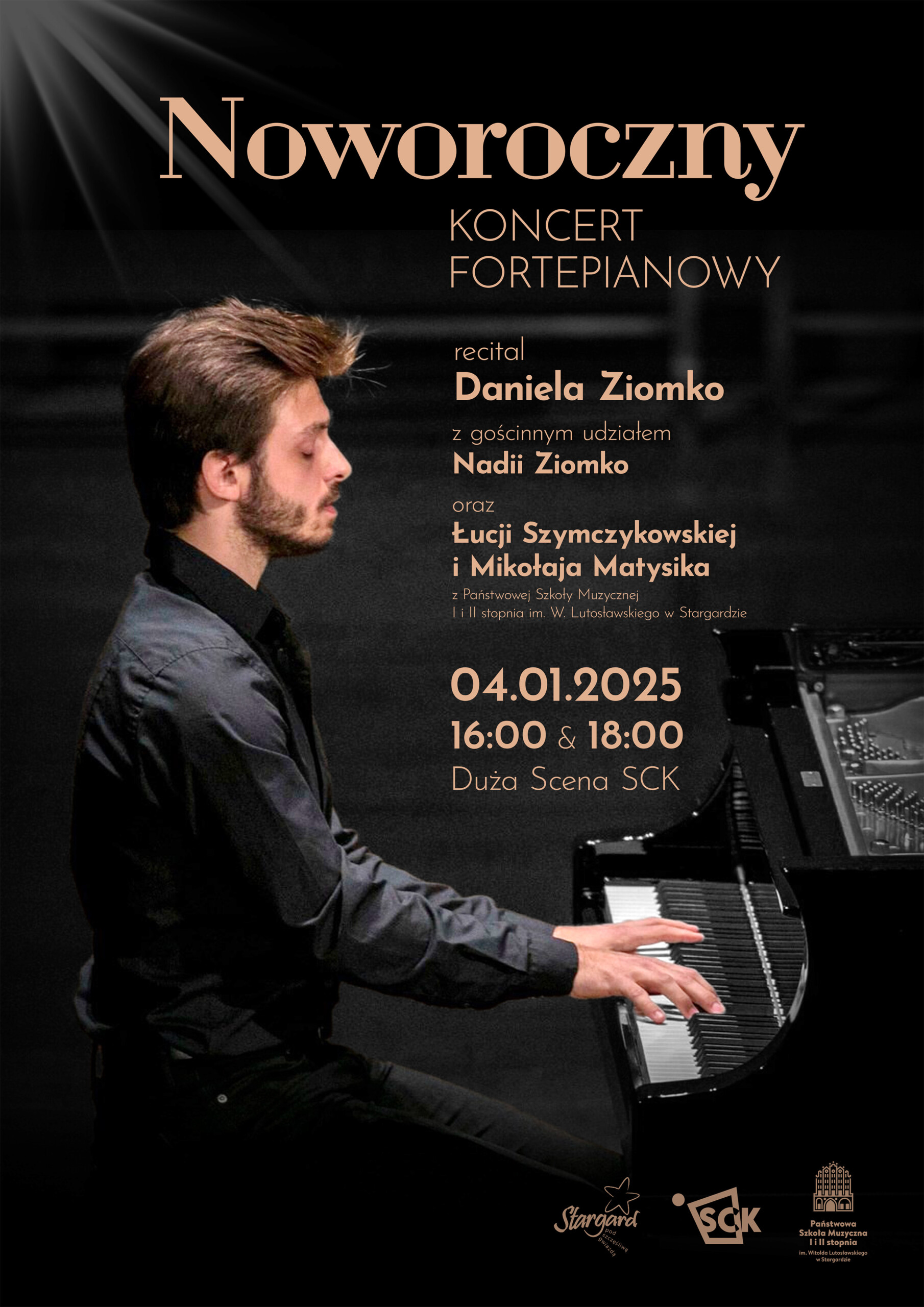 Noworoczny Koncert Fortepianowy Stargardzkie Centrum Kultury