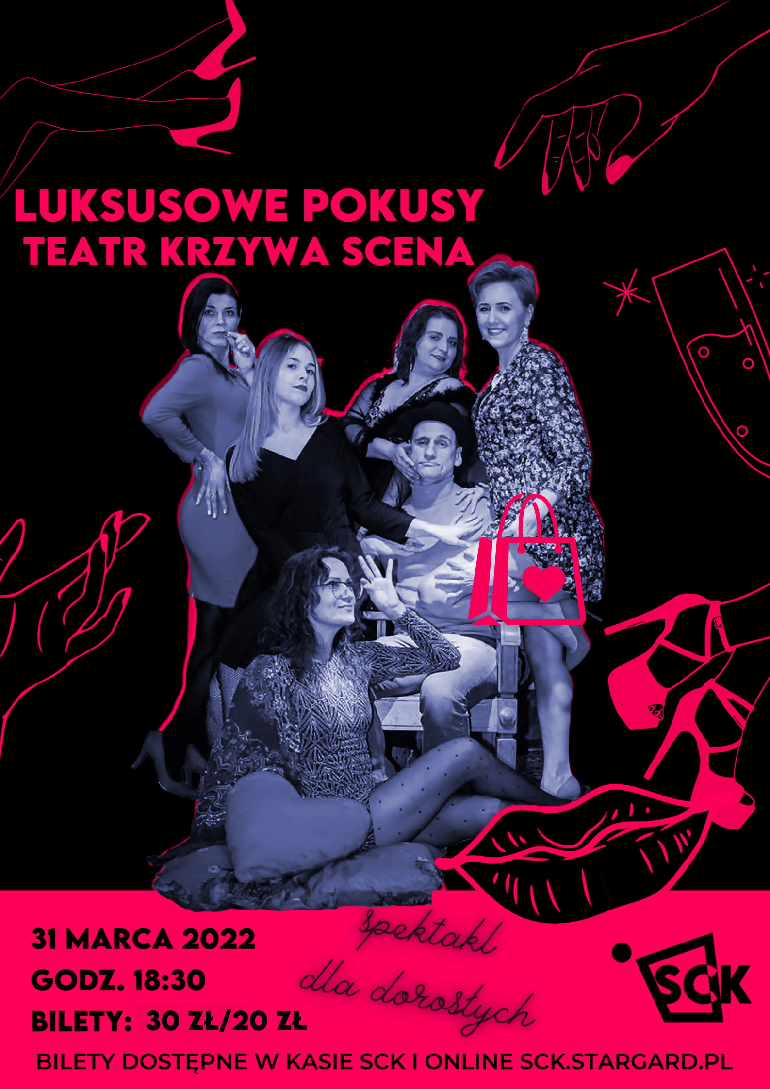 Teatr Krzywa Scena: Luksusowe pokusy