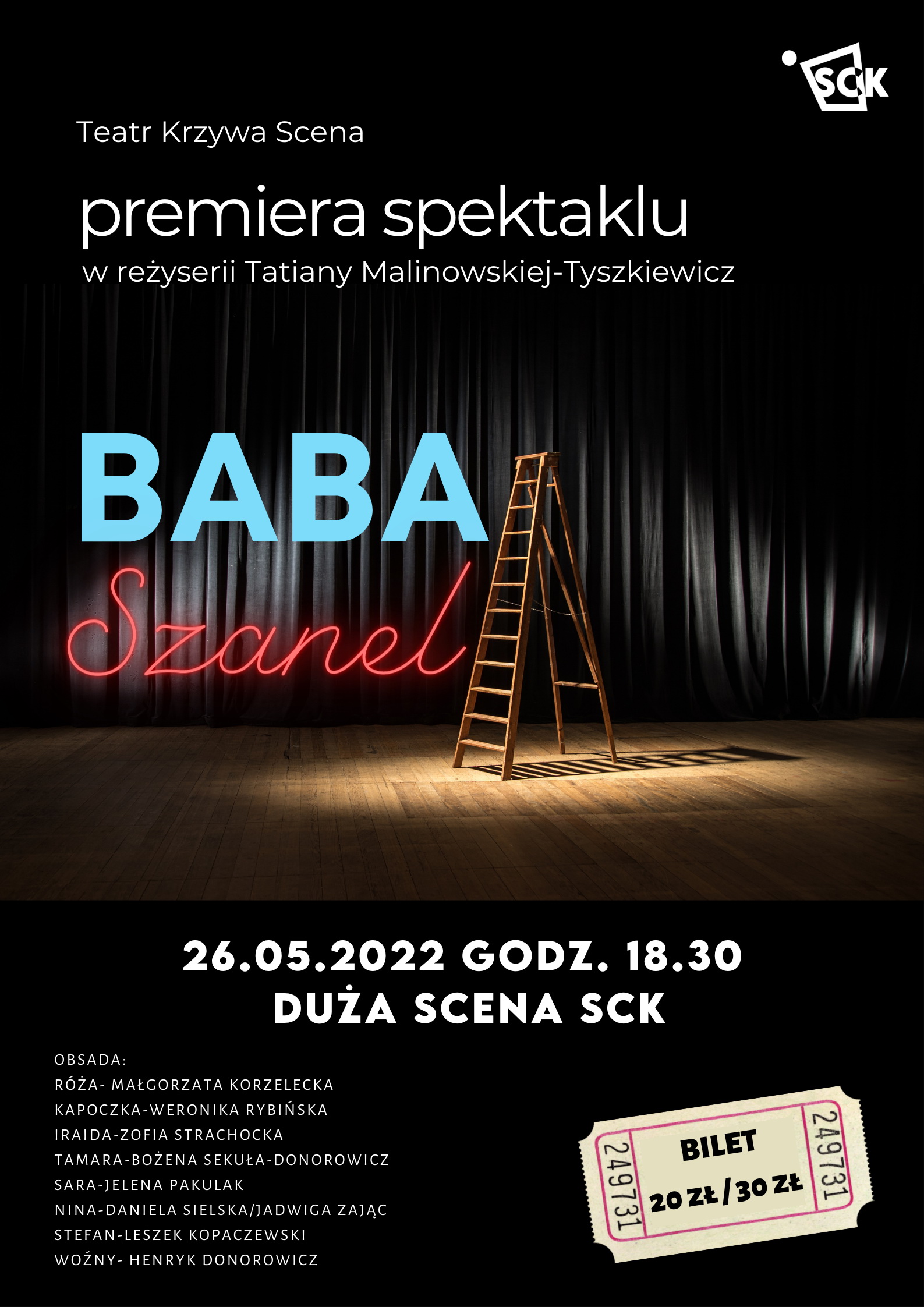 Teatr Krzywa Scena - Szanel