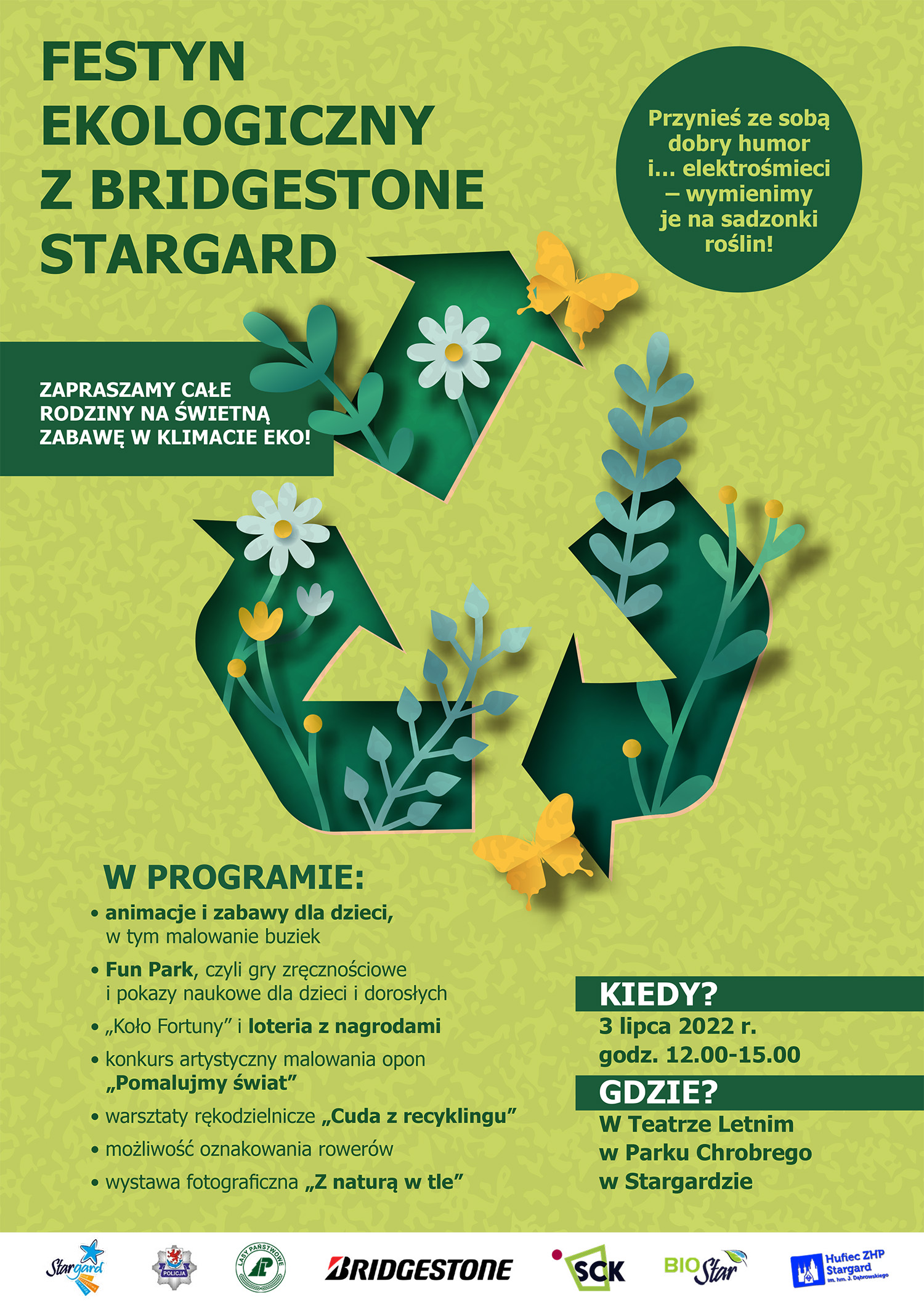 Festyn Ekologiczny z firmą Bridgestone Stargard