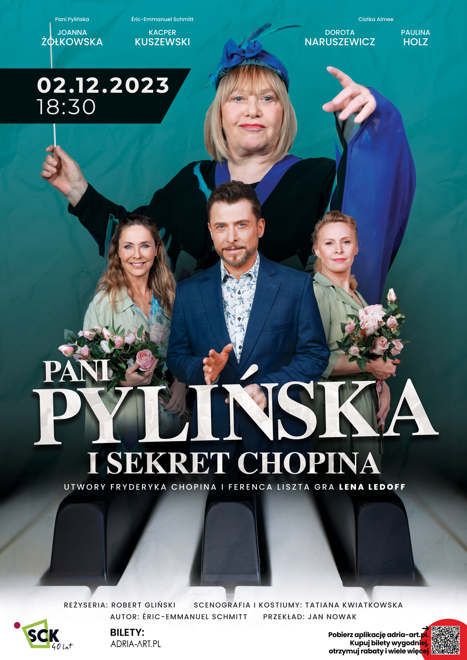 Spektakl „Pani Pylińska i sekret Chopina”