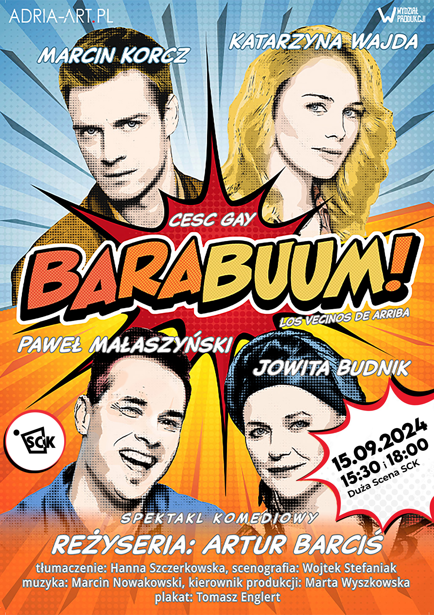 spektakl komediowy Barabuum