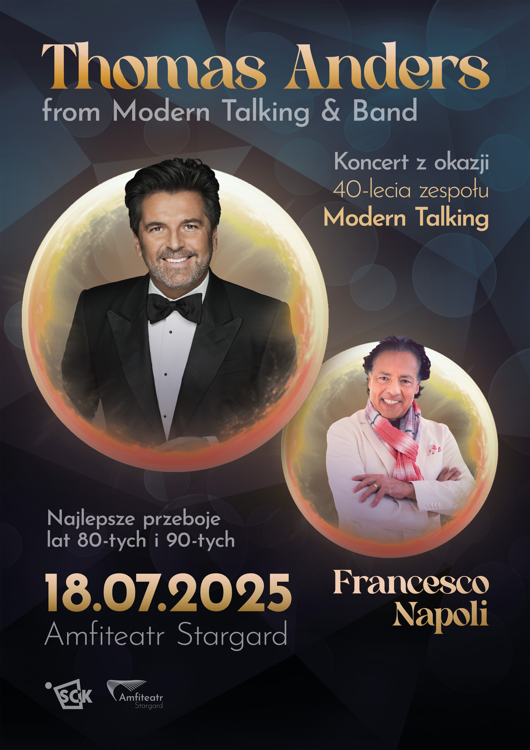 Thomas Anders / koncert z okazji 40-lecia grupy Modern Talking & Francesco Napoli