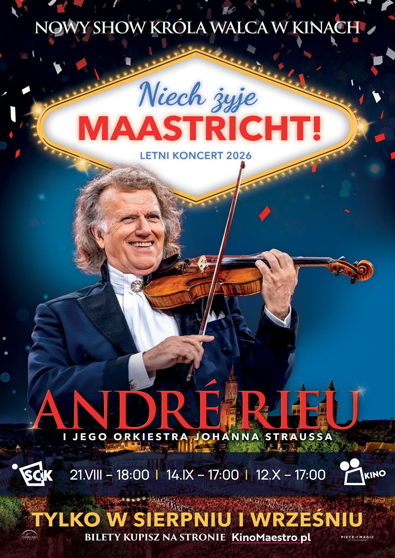 ANDRÉ RIEU: NIECH ŻYJE MAASTRICHT!