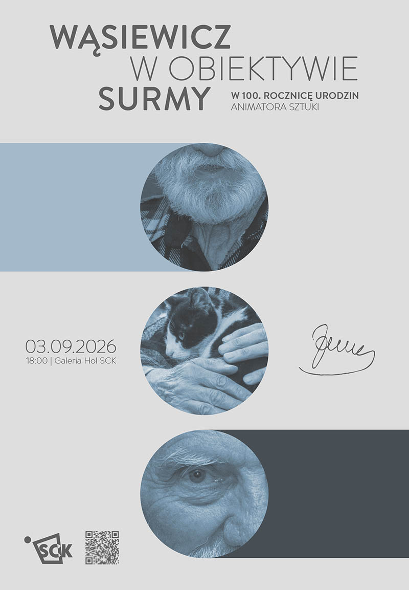 Wąsiewicz w obiektywie Surmy. Z okazji 100. urodzin animatora sztuki.